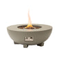 Alora Premium 36-Inch Round Outdoor Iron Patio Fire Pit Table With Metal Cover (SAK71954)