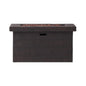 Alora Luxury 45-Inch 50K BTU Rectangular MGO LP Fire Pit (SAK63874)