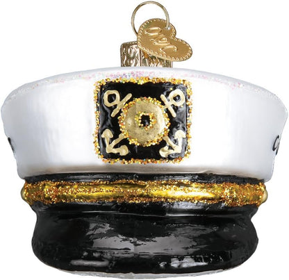 Ship Captain's Cap Ornament