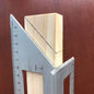 Aluminum Alloy Wooden Square Multifunction Ruler