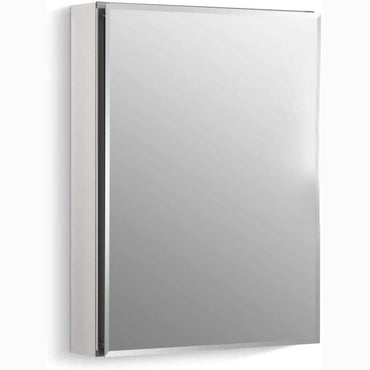 Aluminum Single Medicine Cabinet with Mirror Door