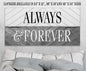 Always and Forever - Canvas