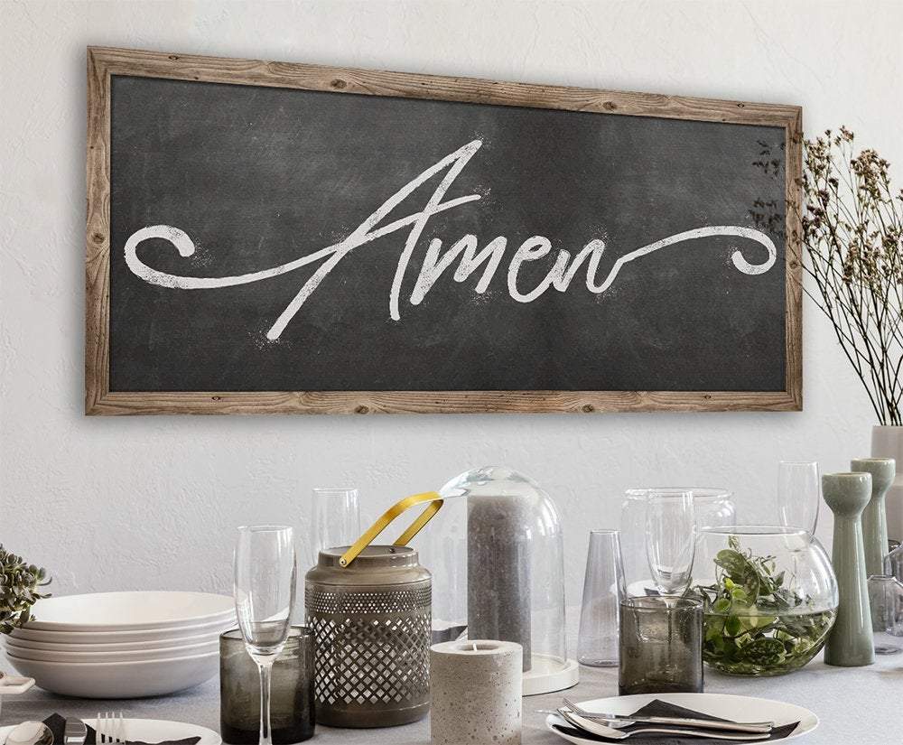 Amen - Canvas