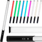 AMZDEAL RGB LED Light Wand, LED Photography Light, 1000 Lumens Adjustable 3000K-6000K, 9 Colors Temperature & 30 Lighting Mode