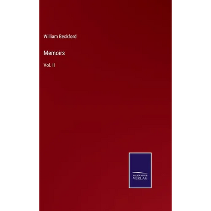Memoirs: Vol. II - Hardcover