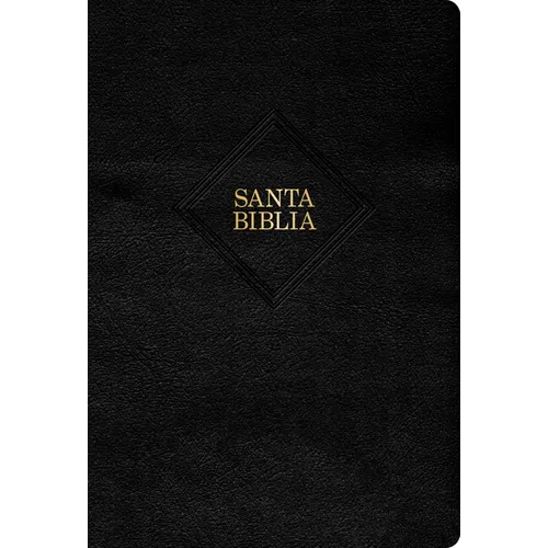 Rvr 1960 Biblia Letra Grande Tamaño Manual, Negro Piel Fabricada Con Índice (Edición 2023): Con Referencias. Nueva Tipografía - Bonded Leather