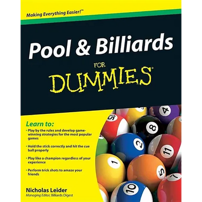 Pool & Billiards for Dummies - Paperback