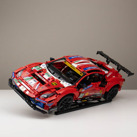 Angled Shelf Display Stand For Your LEGO® Cars & Builds