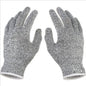 Anti-Cut Gloves 5 Grade Safety Cut Proof Stab Resistant Stainless Steel