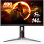 AOC 27G2 27" Frameless Gaming IPS Monitor, FHD 1080P, 1ms 144Hz, NVIDIA G-SYNC Compatible + Adaptive-Sync, Height Adjustable  (Refurbished)