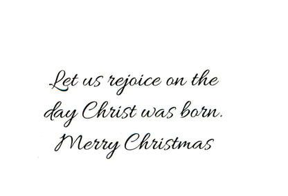 Religious Christmas 16 Card Set - A Time for Peace