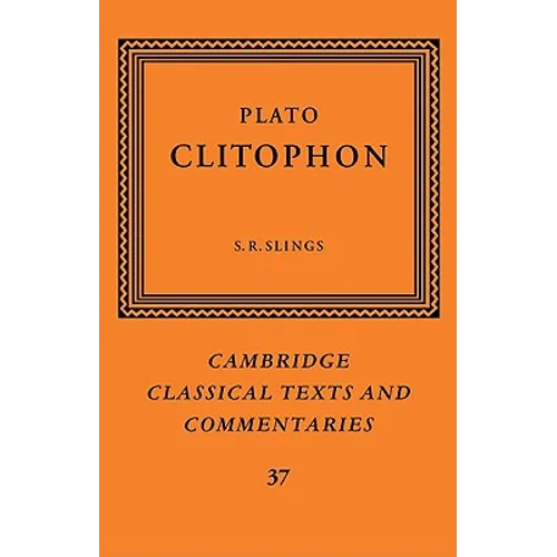 Plato: Clitophon - Paperback