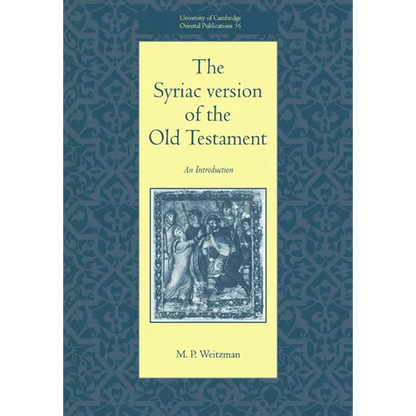 The Syriac Version of the Old Testament - Paperback