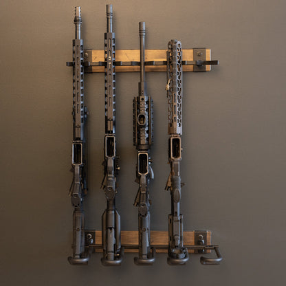 FORGE Firearm Rack | Wall Mount Display | 5 Slots