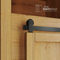 Mini Straight Top Mount Barn Door Hardware