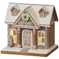 Lighted Post Office Gingerbread House