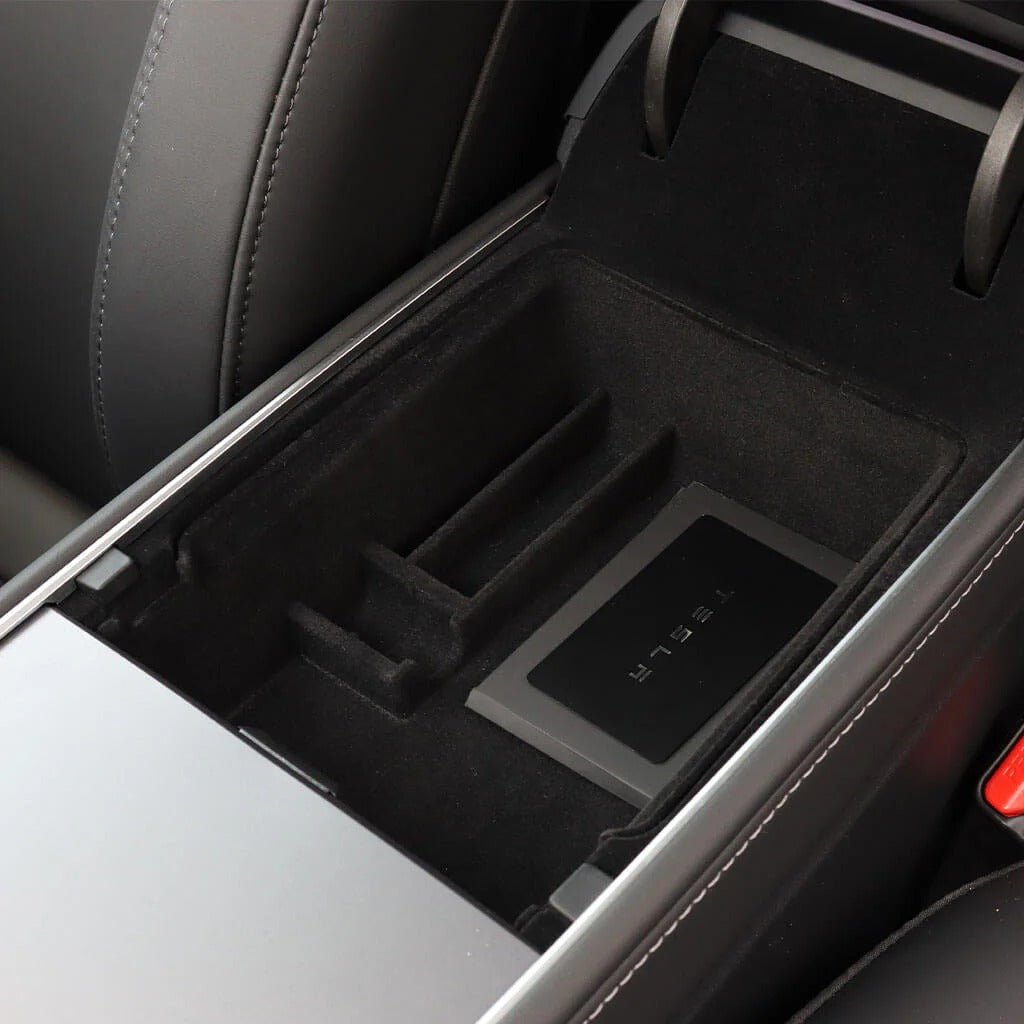 TESERY Armrest Organizer Console Tray for Model 3 / Model Y
