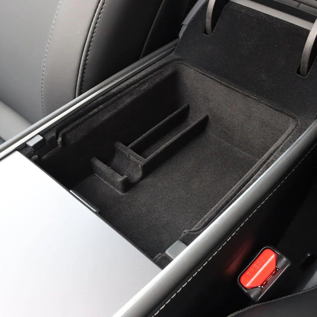 TESERY Armrest Organizer Console Tray for Model 3 / Model Y