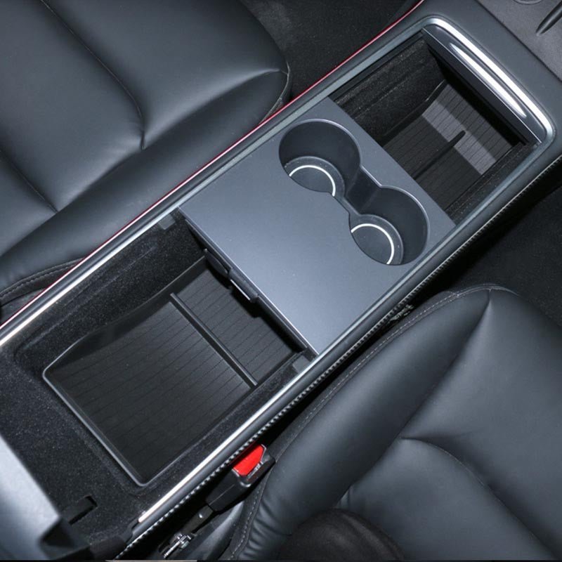 Armrest Storage Box（TPE）for Tesla Model 3/Y