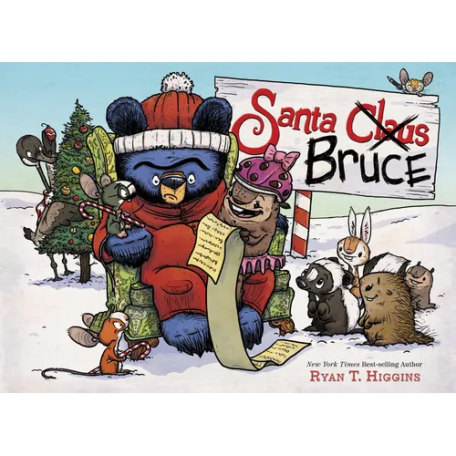 Santa Bruce-A Mother Bruce Book - Hardcover