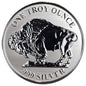 Asahi Buffalo REVERSE PROOF - 1 oz .999 Silver Round