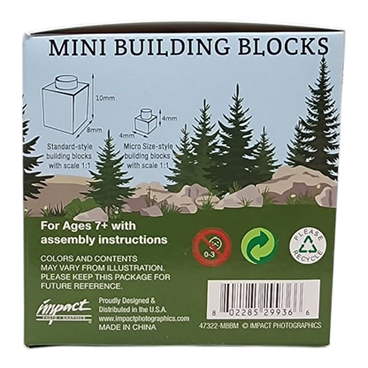 Mini Building Blocks - Grizzly Bear