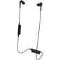 ATH-CKS550XBT Solid Bass Dynamic Bluetooth Wireless In-Ear Headphones with Mic