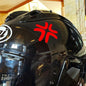 Attitude Helmet Sticker-hand painted style