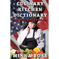 Culinary Kitchen Dictionary: American/British - Paperback