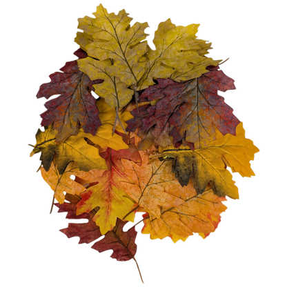 Bag of 36 Faux Harvest Leaves