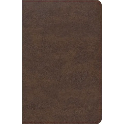 KJV Single-Column Compact Bible, Brown Leathertouch - Imitation Leather