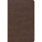 KJV Single-Column Compact Bible, Brown Leathertouch - Imitation Leather