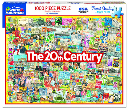 The 20th Century - 1000 Piece Jigsaw Puzzle