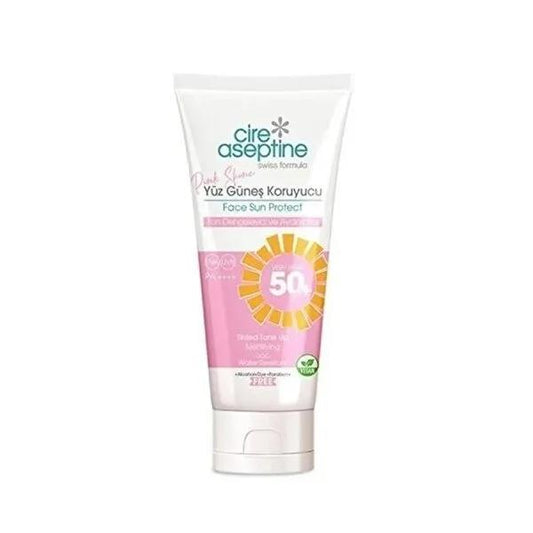 Cire Aseptine Face Sunscreen SPF 50 - Dermatologically Tested, Water-Resistant, Non-Whitening, Evens Skin Tone