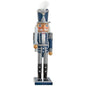Blue and Silver 15" Nutcracker - Holding a Sword