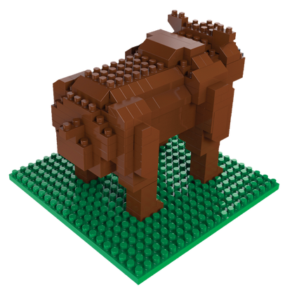 Mini Building Blocks - Grizzly Bear