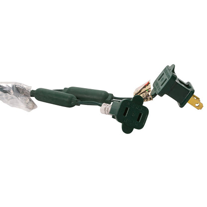 50-Light 5mm Teal LED Green Wire Light Set