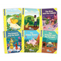 Jolly Phonics Folktales Yellow Readers (Level 2) Complete Set (1-6): In Print Letters (American English Edition) - Paperback