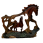 Brown Horse In A Horse Figurine