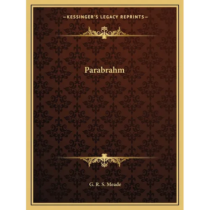 Parabrahm - Paperback