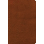 NASB Large Print Personal Size Reference Bible, Burnt Sienna Leathertouch, Indexed - Imitation Leather