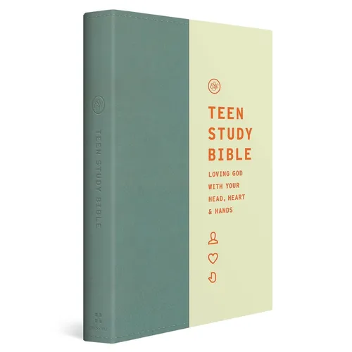 ESV Teen Study Bible (Trutone, Seaside Blue) - Imitation Leather