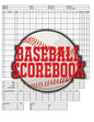 Baseball Scorebook: 100 Scoring Sheets For Baseball and Softball Games, Glover's Scorebooks, Large (8.5X 11) - Paperback