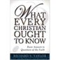 What Every Christian Ought to Know: Basic Answers to Questions of the Faith - Paperback