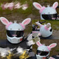 Scooter With Lights Motorcycle Shiny Veil Helmet Accessories Motorcycle Wedding Headdress