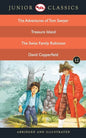 Junior Classic - Book-12 (The Adventures of Tom Sawyer, Treasure Island, The Swiss Family Robinson, David Copperfield) (Junior Classics) - Paperback