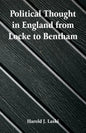 Political Thought in England from Locke to Bentham - Paperback