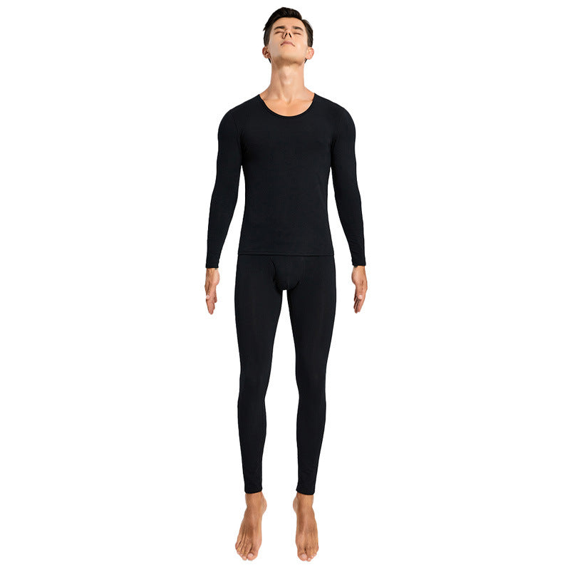 Thermal Underwear Knitted Cotton Stretchy Close-fitting Autumn Clothes And Pants