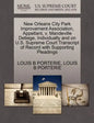 New Orleans City Park Improvement Association, Appellant, V. Mandeville Detiege, Individually and on U.S. Supreme Court Transcript of Record with Supp - Paperback