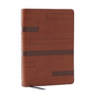 Color Code Study Bible, Revealing God's Truth Color by Color (Nkjv, Brown Leathersoft, Red Letter) - Imitation Leather